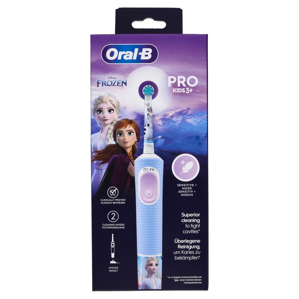 Oral-B Spazzolino Elettrico Ricaricabile Disney Frozen Pro Kids3+